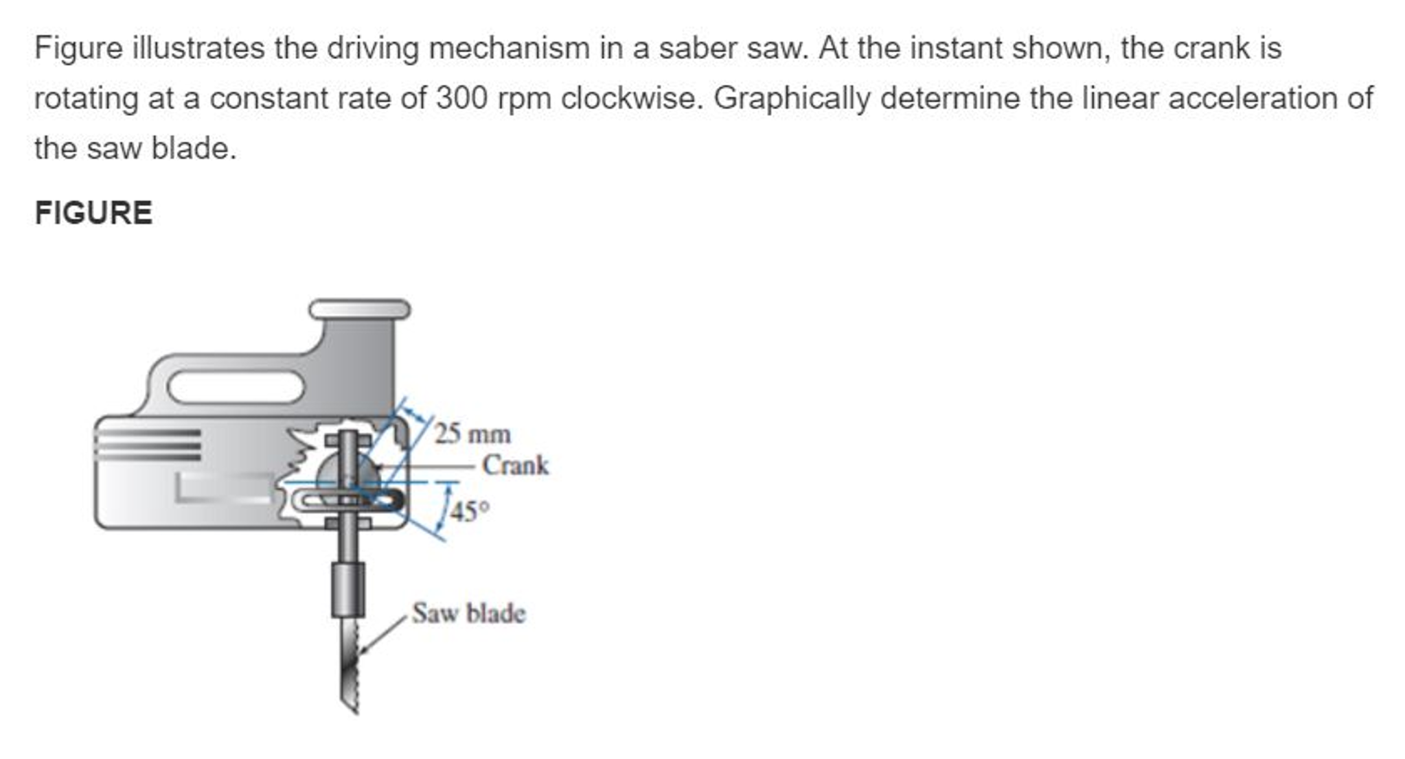 solved-figure-illustrates-the-driving-mechanism-in-a-saber-chegg