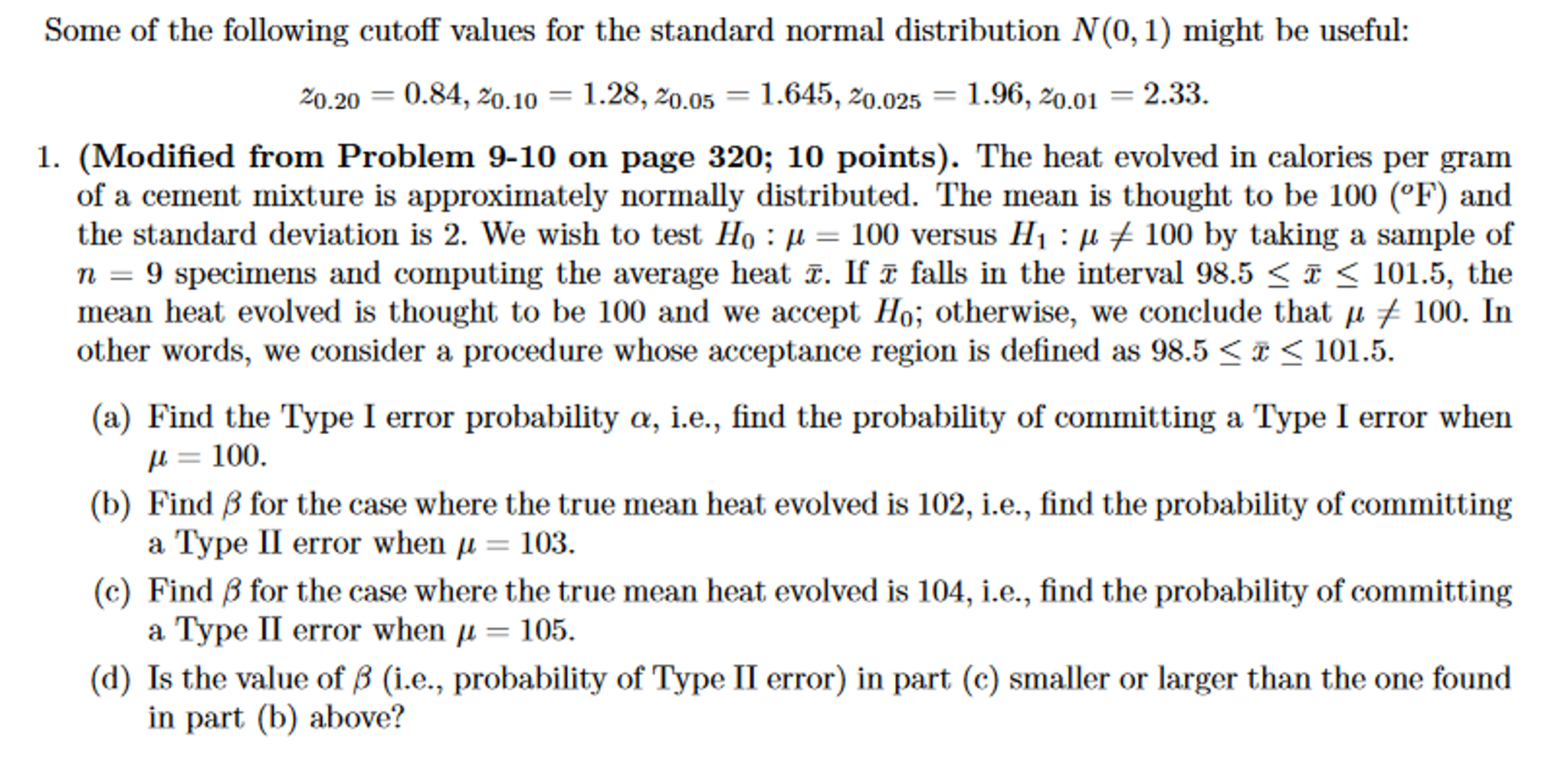 Solved The heat evolved in calories per gram of a cement