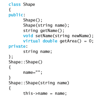 Solved Listed below are definitions of two classes that use | Chegg.com