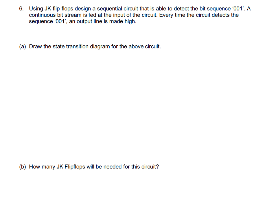 Solved Using JK flip-flops design a sequential circuit that | Chegg.com