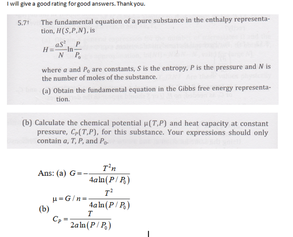 Solved I will give a good rating for good answers. Thank | Chegg.com