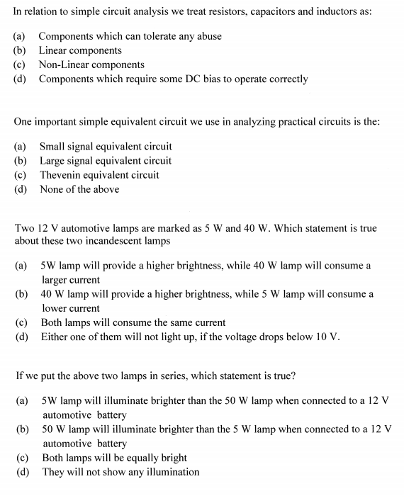 Simple Circuit Analysis Worksheet Design Talk