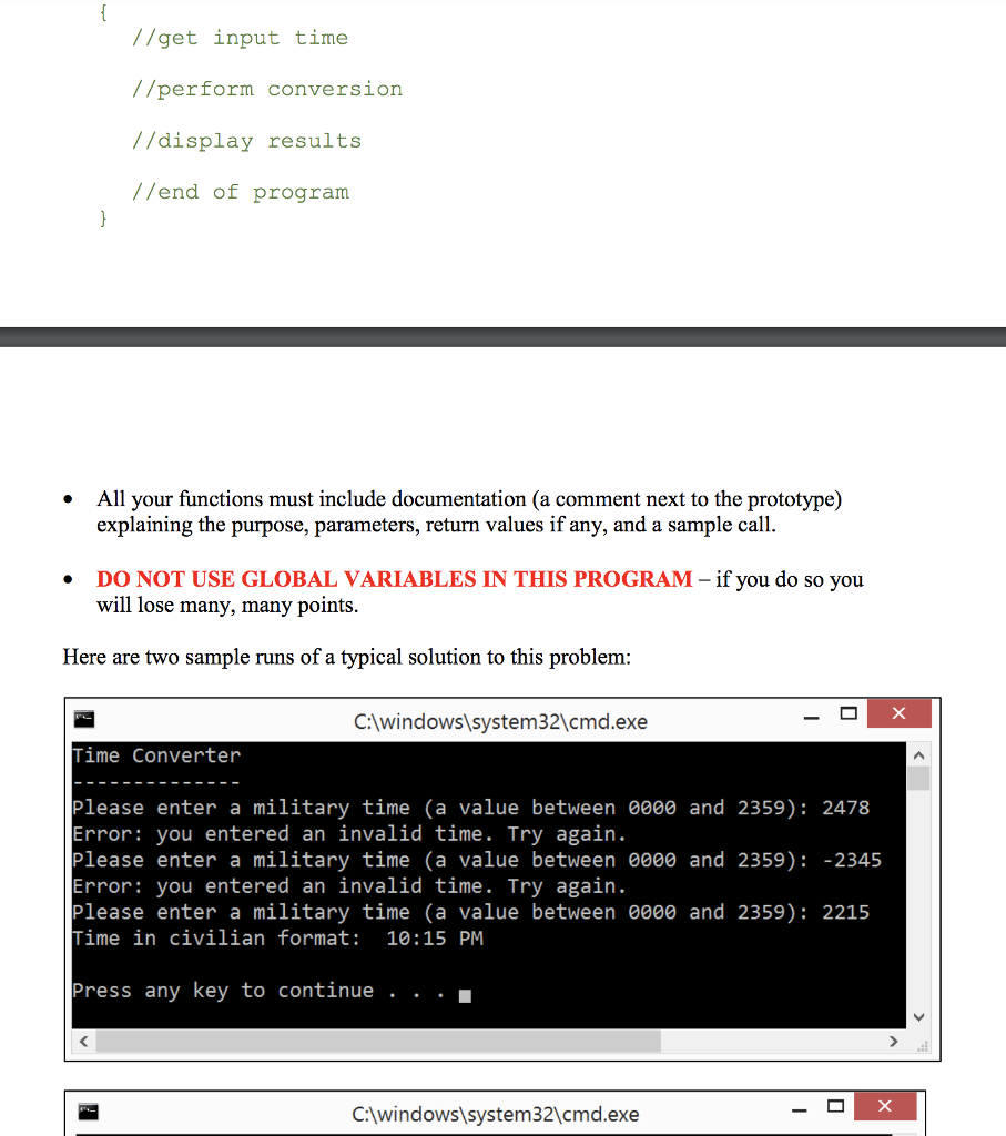 Solved IIL. More Pass by Reference For this part of the lab | Chegg.com