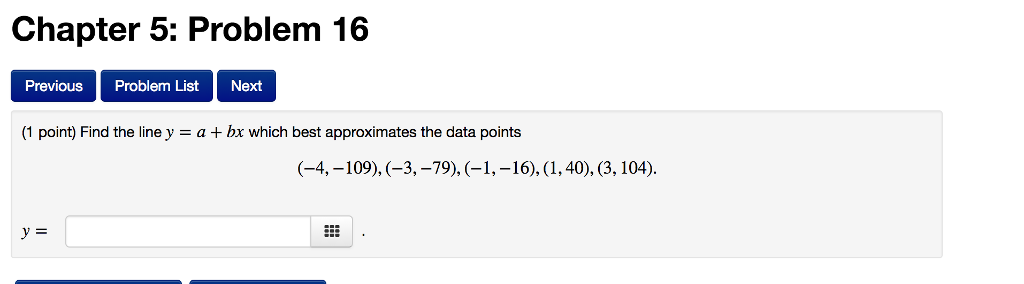 Solved Chapter 5: Problem 16 Previous Problem List Next (1 | Chegg.com