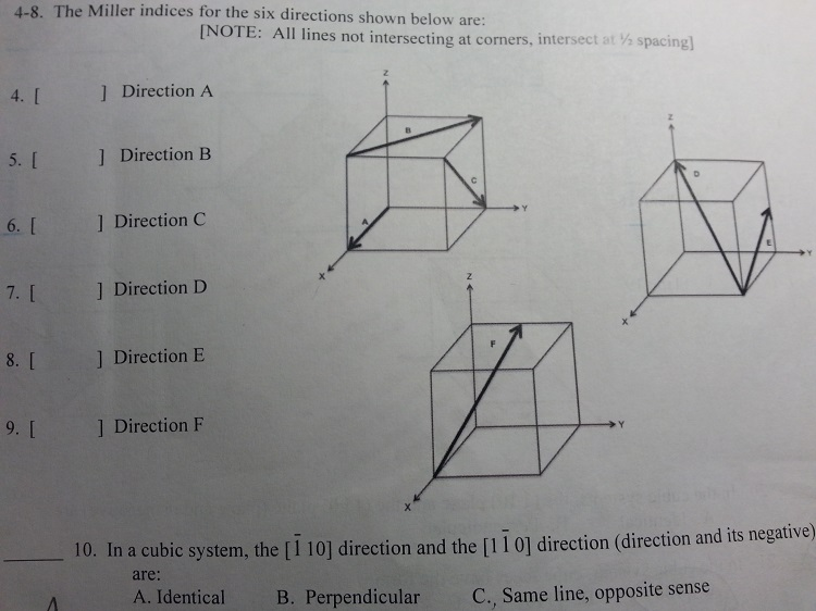 Solved [001] [0001] B >[010] PD [1210] [1270] С [100], 45% OFF