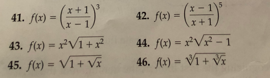 Solved 11 46 Use The Generalized Power Rule To Find The 6206