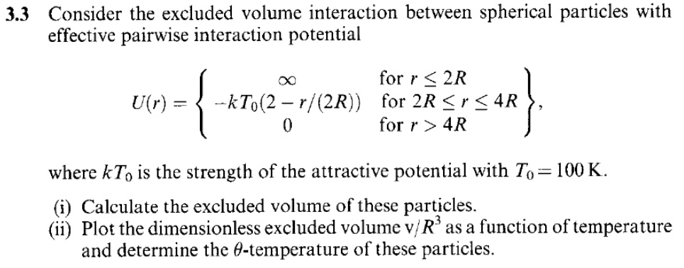 What Is Excluded Volume