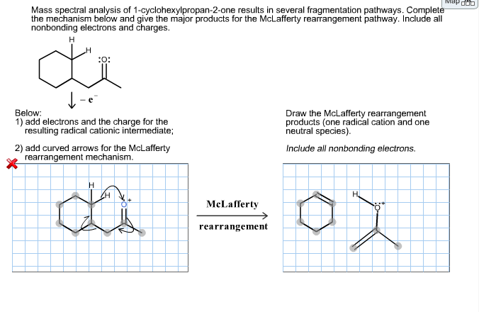 Solved Mass spectral analysis of 1-cyclohexylpropan-2-one | Chegg.com