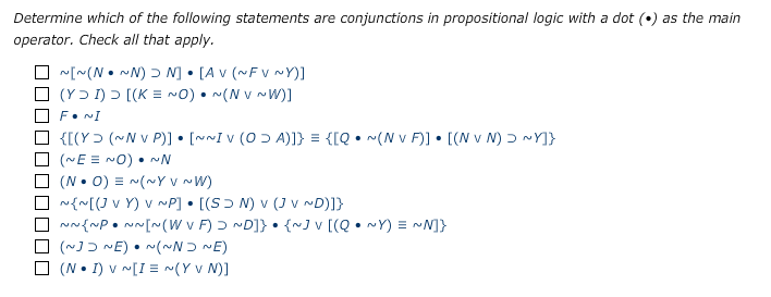 Solved Determine which of the following statements are | Chegg.com