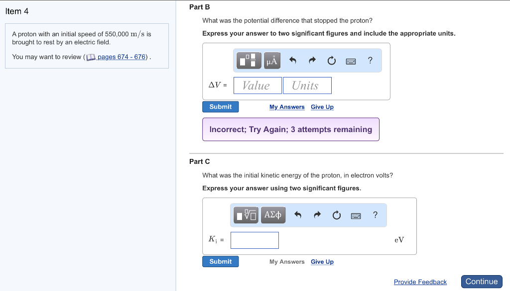 solved-a-proton-with-an-initial-speed-of-550-000-m-s-is-chegg