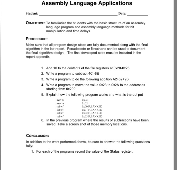 Solved To familiarize the students with the basic structure | Chegg.com