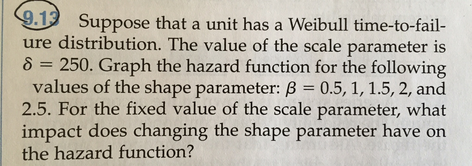 Solved Suppose that a unit has a Weibull timetofailure
