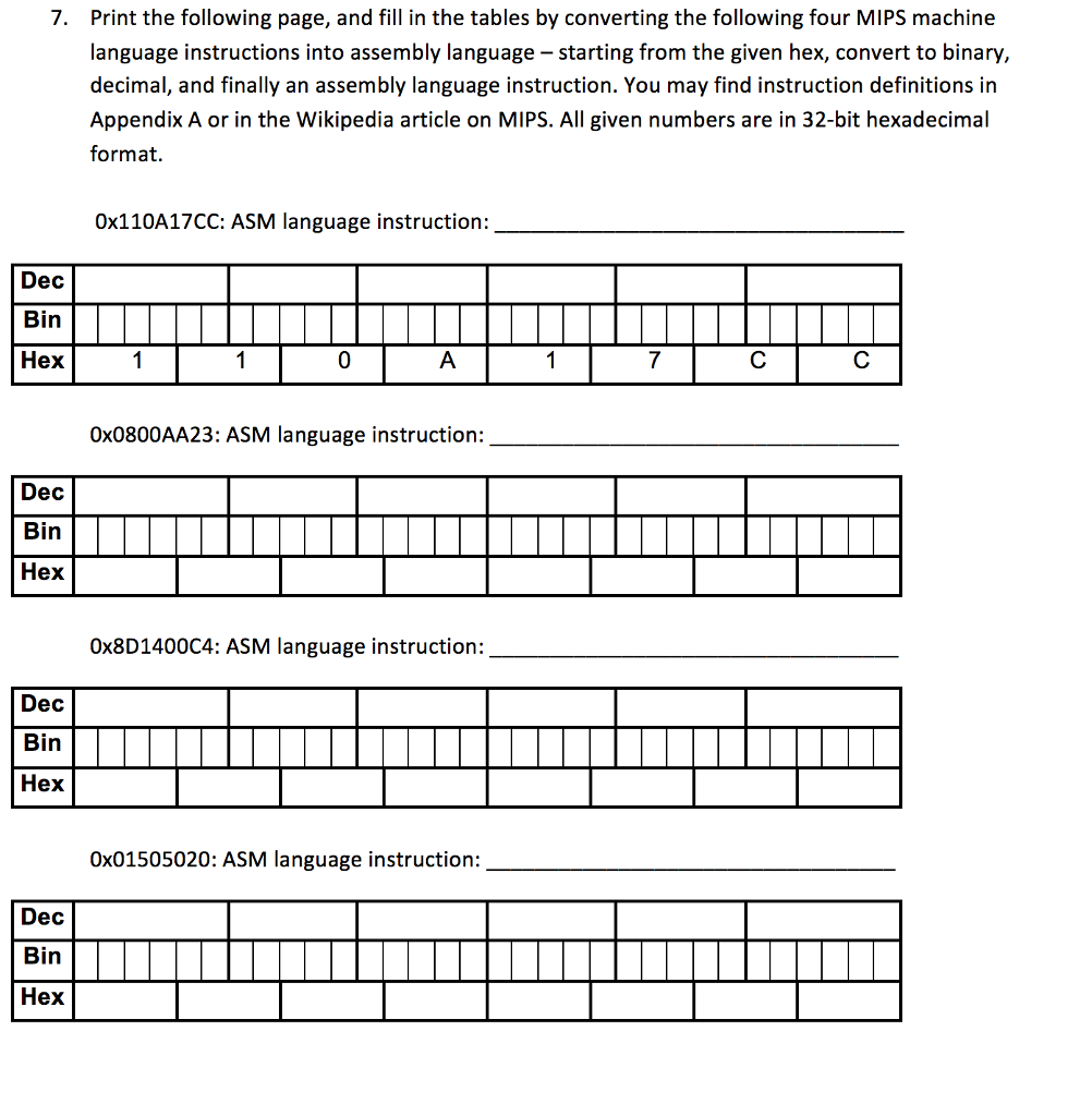 Solved Assemble the following assemblylanguage code by