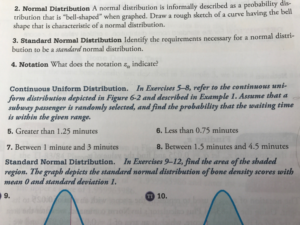 Solved The focus of this chapter is the concept of a normal | Chegg.com