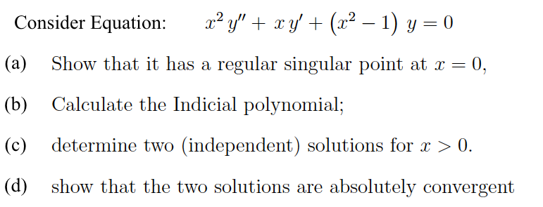 Solved Consider Equation: X^2 Y