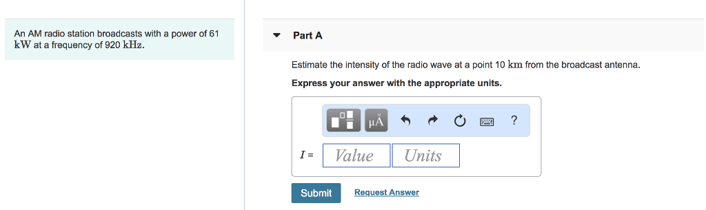 Solved An AM Radio Station Broadcasts With A Power Of 61 KW | Chegg.com