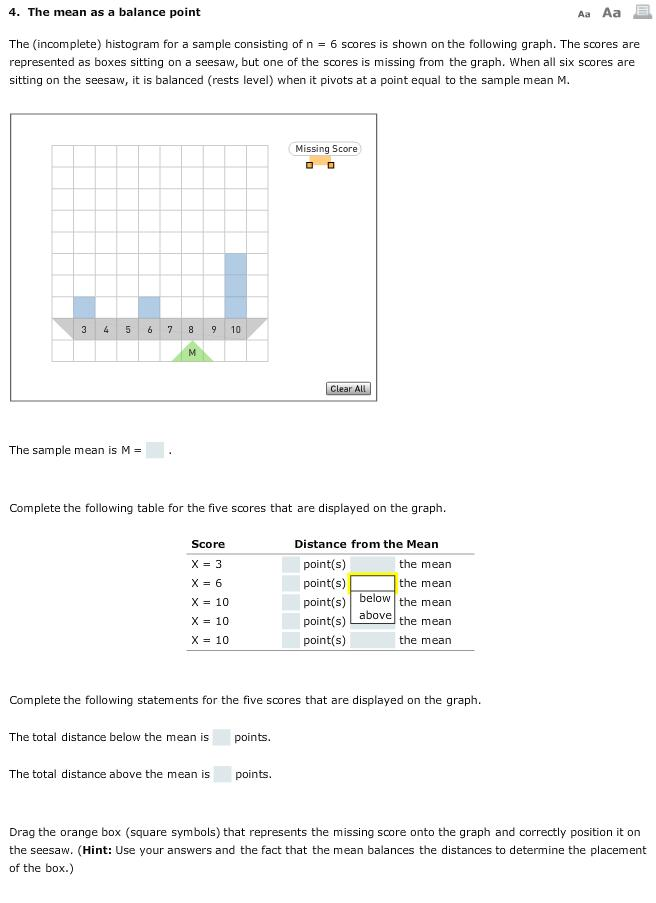 solved-4-the-mean-as-a-balance-point-the-incomplete-chegg