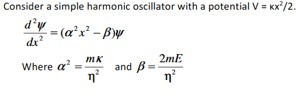 Solved Consider a simple harmonic oscillator with a | Chegg.com