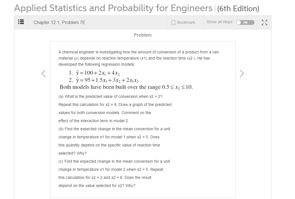 Solved a chemical engineer is investigating how the amount chegg