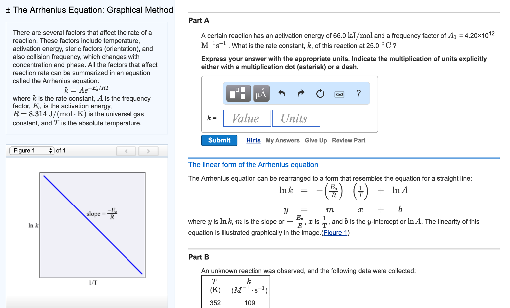 Solved There are several factors that affect the rate of a | Chegg.com