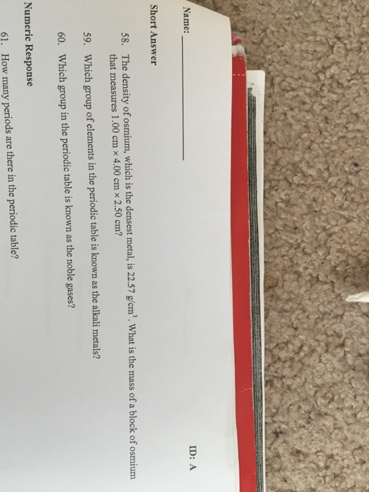 Solved I already did answer them. But I wanna make sure. So | Chegg.com