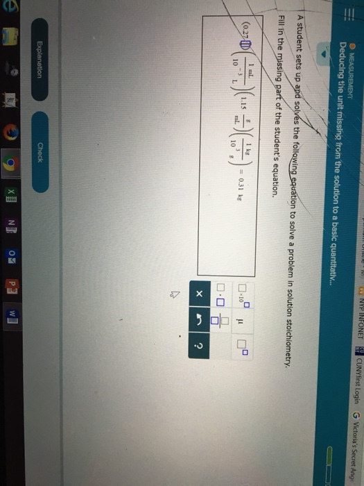 Solved A student sets up and solves the following equation | Chegg.com