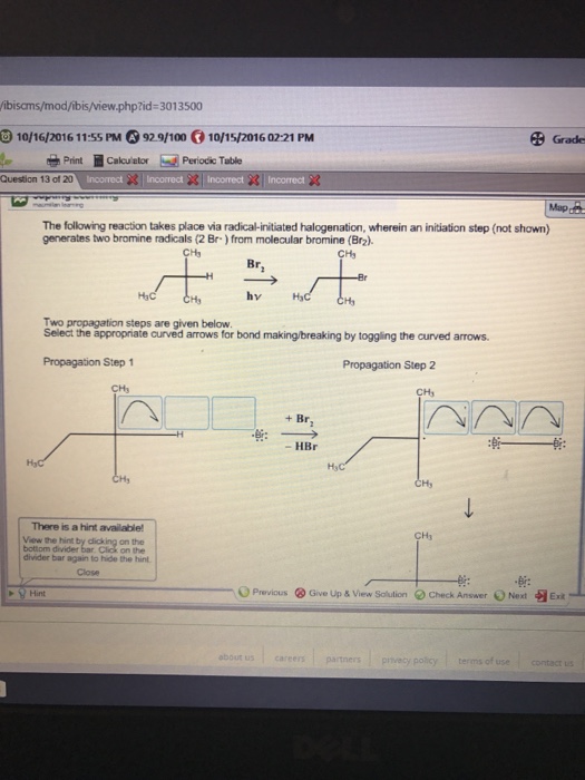 Solved The following reaction takes place via | Chegg.com
