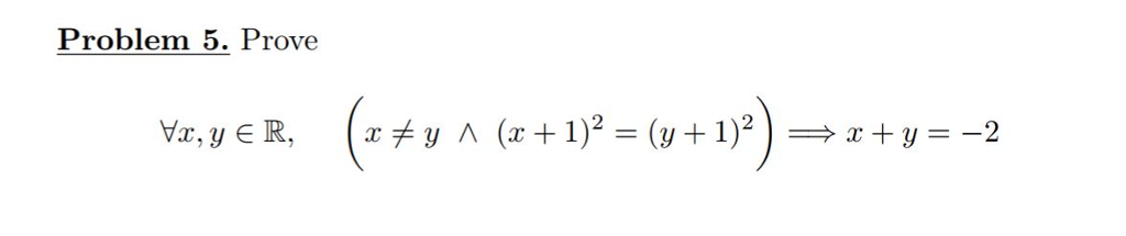 Solved Problem 5. Prove | Chegg.com