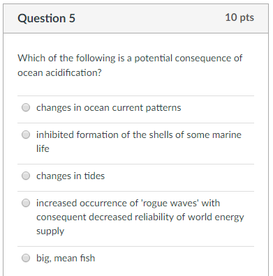 Solved 10 pts Question 5 Which of the following is a | Chegg.com