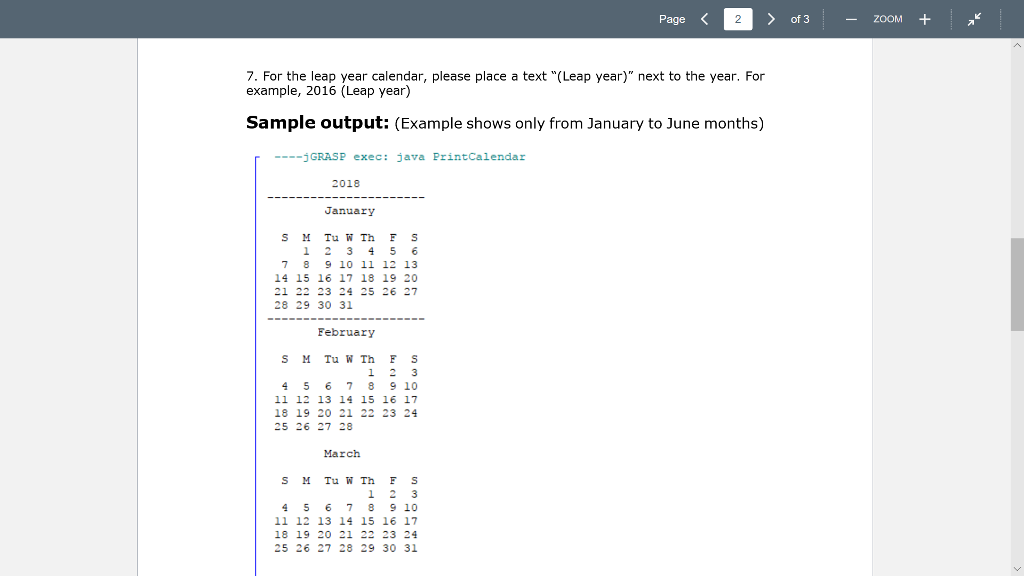 Solved Page > of 3 -ZOOM + 1. Copy instructor's JulianDate | Chegg.com
