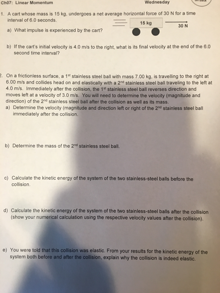 solved-ch07-linear-momentum-wednesday-1-a-cart-whose-mass-chegg