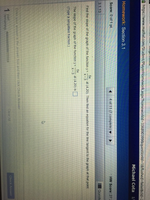 solved-find-the-slope-of-the-graph-of-the-function-y-5x-chegg