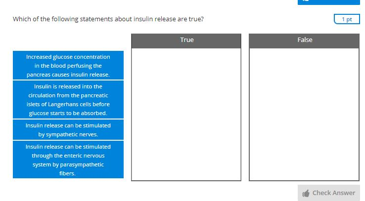 Solved Which of the following statements about insulin | Chegg.com