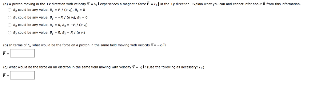 Solved j in the +y direction. Explain what you can and | Chegg.com