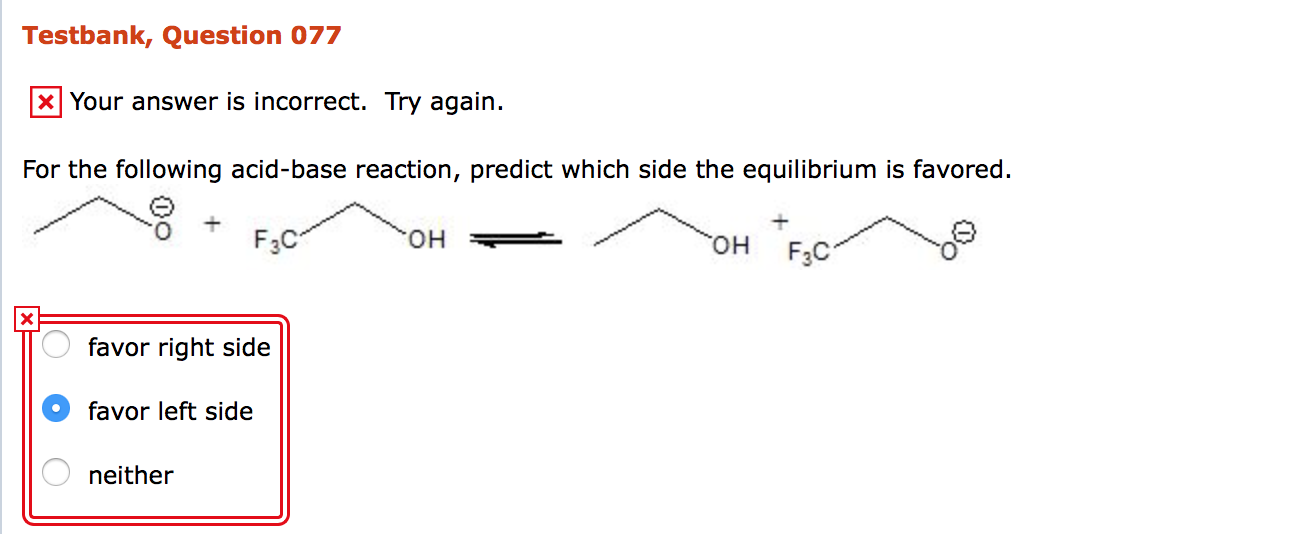 solved-for-the-following-acid-base-reaction-predict-which-chegg