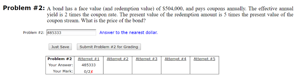 face value times coupon rate