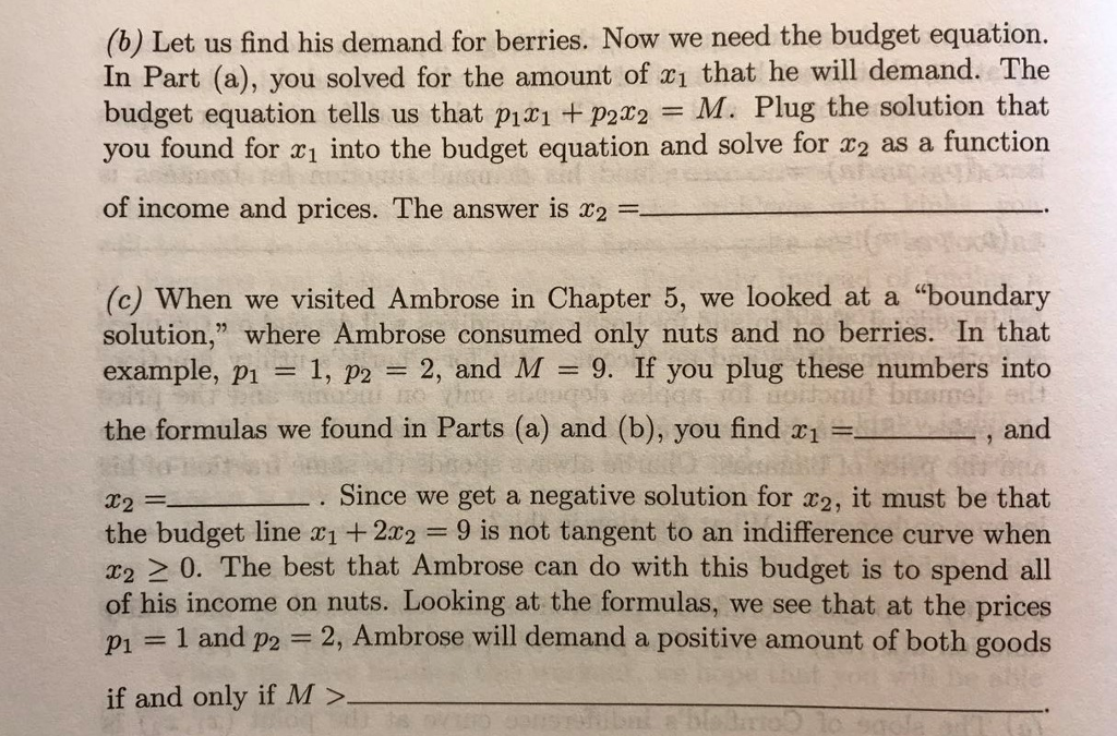 Solved 6.3 (0) Our thoughts return to Ambrose and his nuts