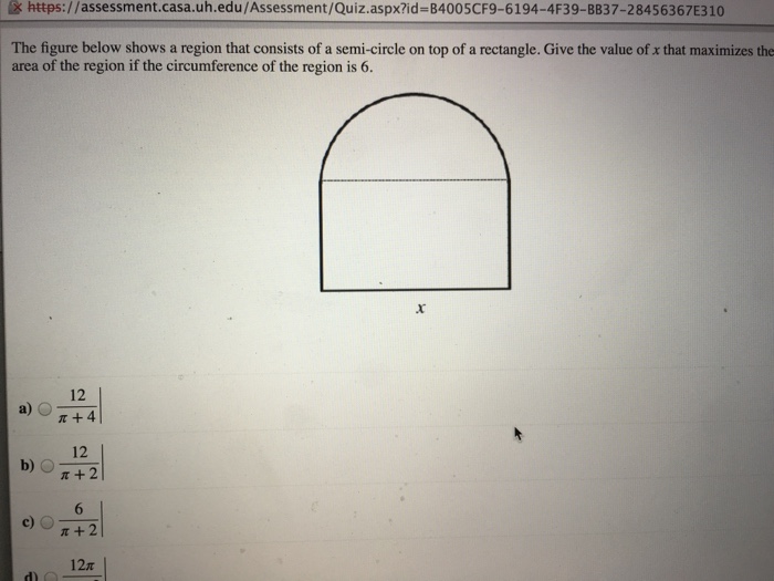 Solved The figure below shows a region that consists of a | Chegg.com