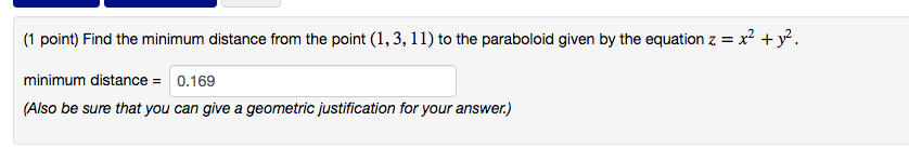Solved point) For each of the following functions, find the | Chegg.com