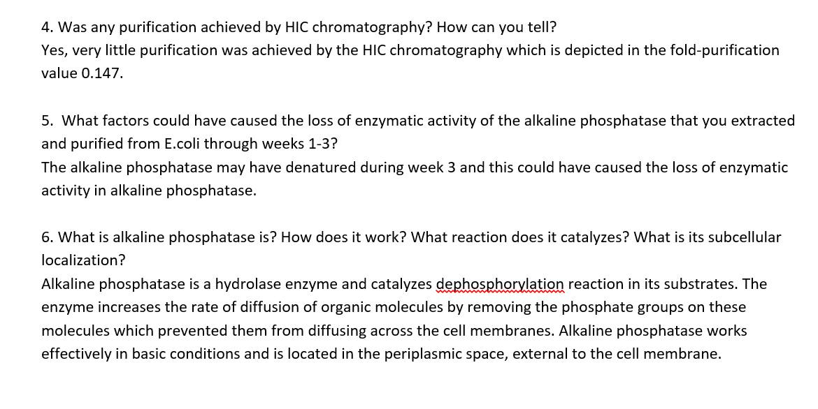 BIOCHEMISTRY | Chegg.com