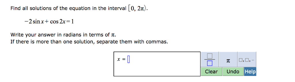 solved-find-all-solutions-of-the-equation-in-the-interval-chegg