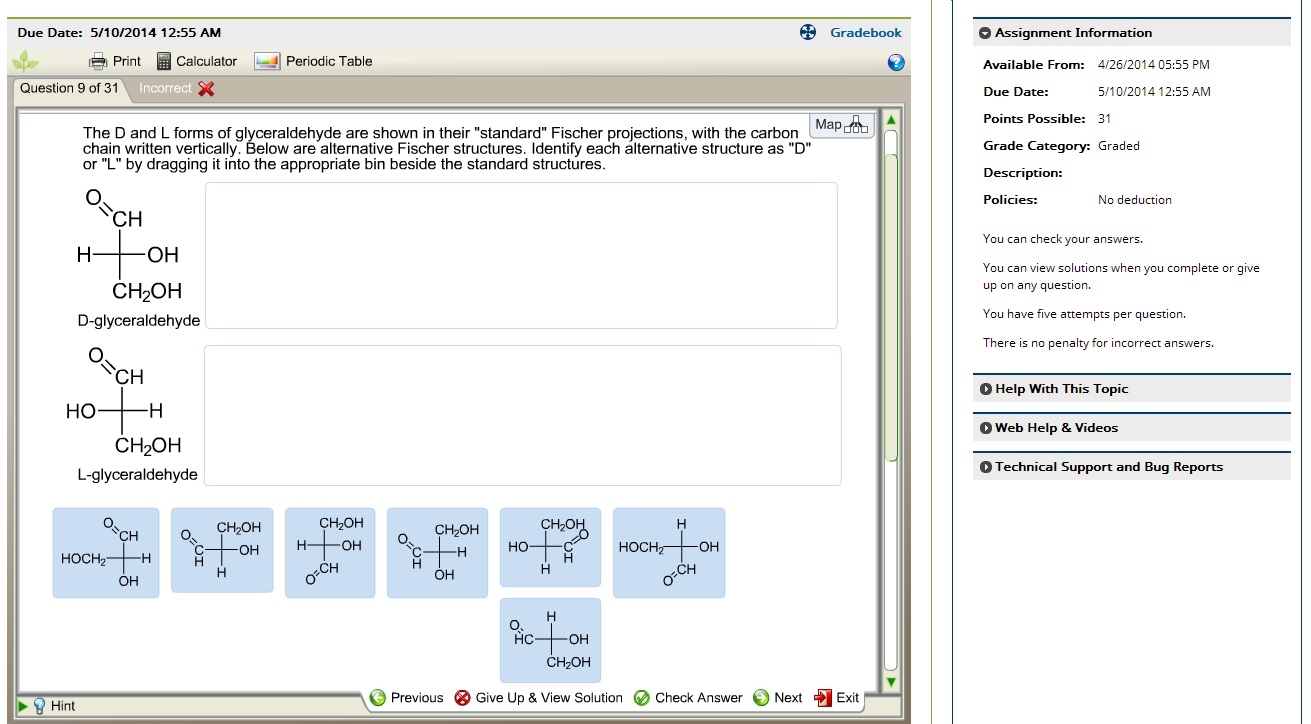 solved-the-d-and-l-forms-of-glyceraldehyde-are-shown-in-chegg