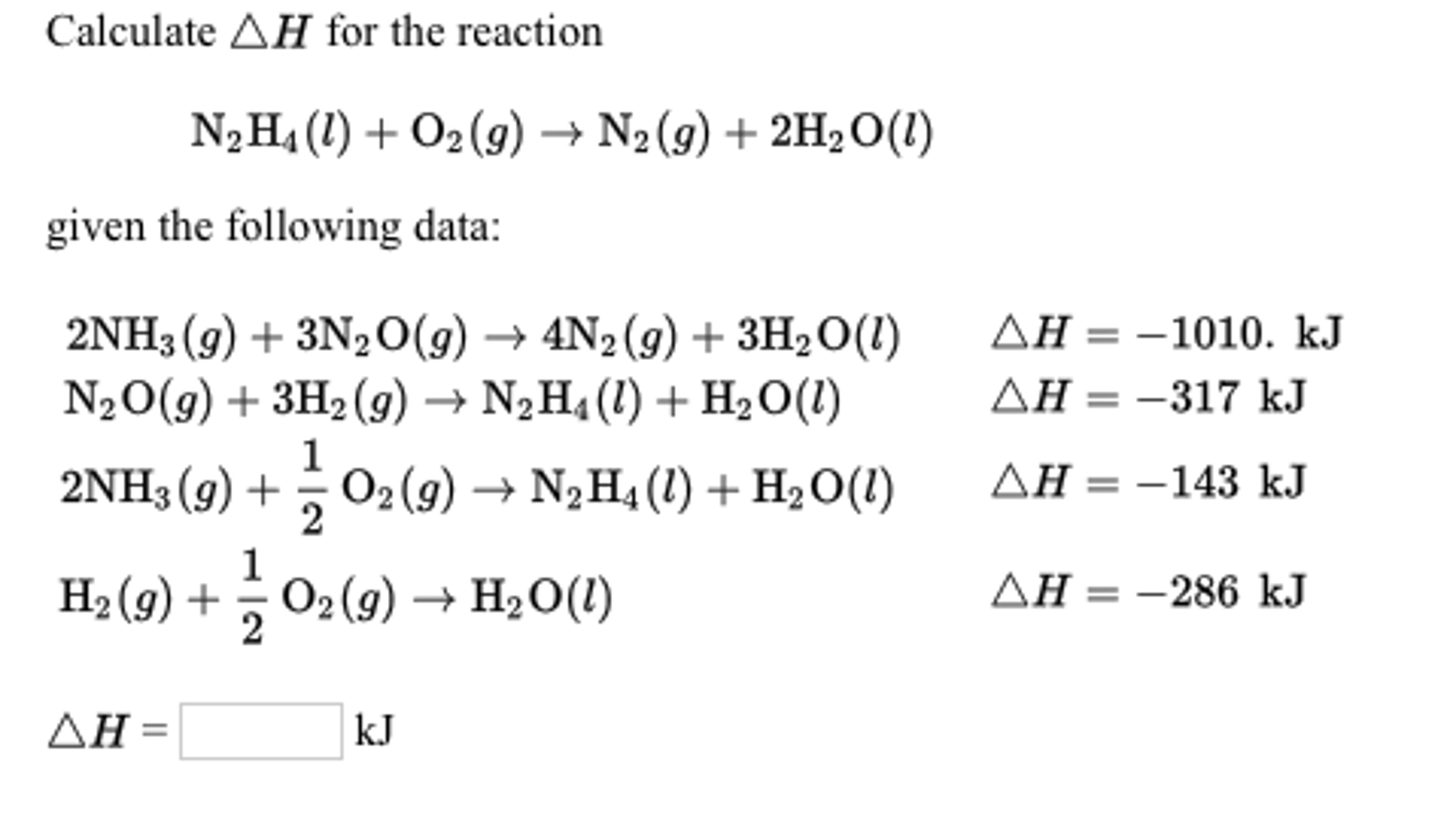 delta h and delta s for dioxide webook