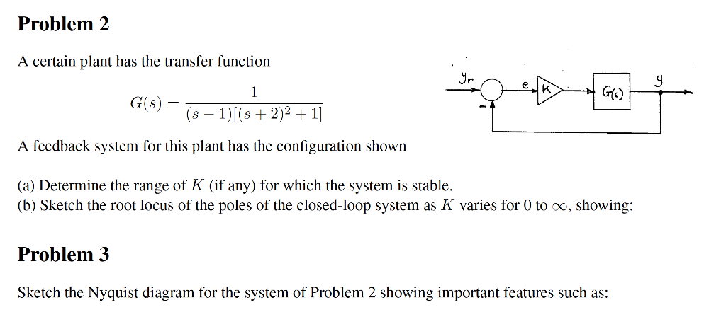 Solved Problem The behavior of a certain System is described | Chegg.com