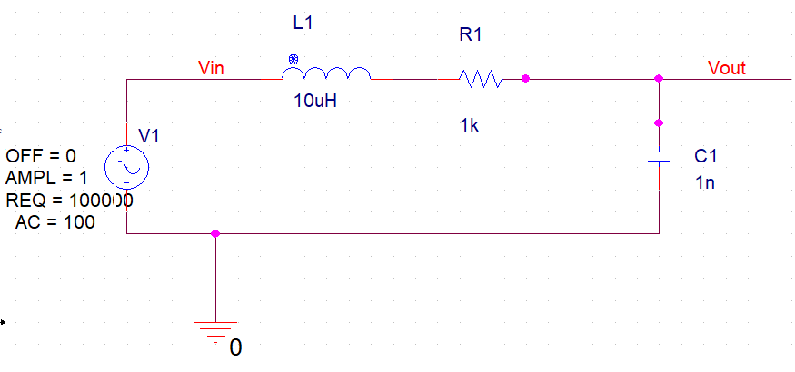 Solved I am having trouble with generating an RLC bandpass | Chegg.com