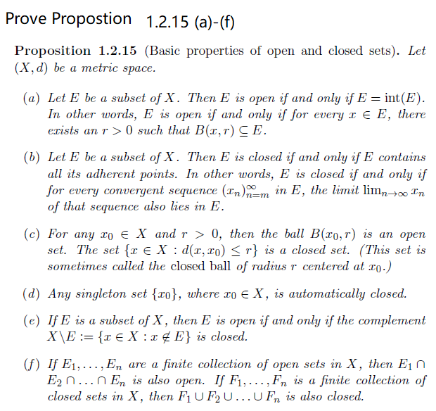 Solved Prove Propostion 1.2.15 a f Proposition 1.2.15 Chegg