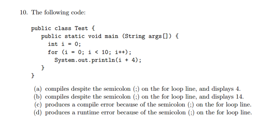 solved-the-following-code-public-class-test-public-static-chegg