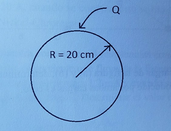 Solved 9. A spherical conductive shell with a radius equal | Chegg.com