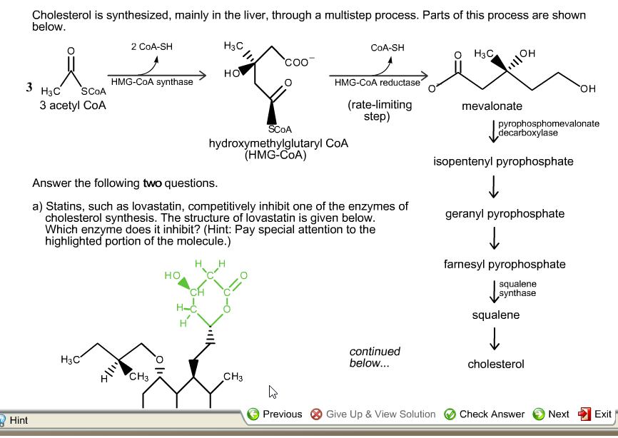 Solved Eight intermediates in the biosynthesis of | Chegg.com