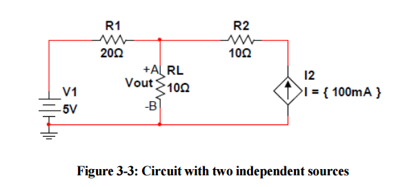 Solved Analyze the circuit shown in Figure 3-3 and find the | Chegg.com